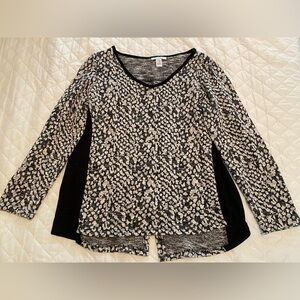 Motherhood Maternity leopard sweater